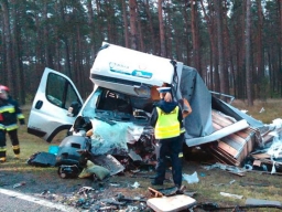 Emilianowo. Śmiertelny wypadek na DK 10