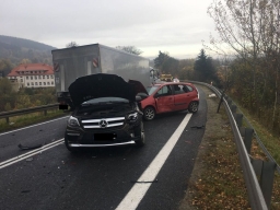 Piechowice. Podwójny wypadek na DK3